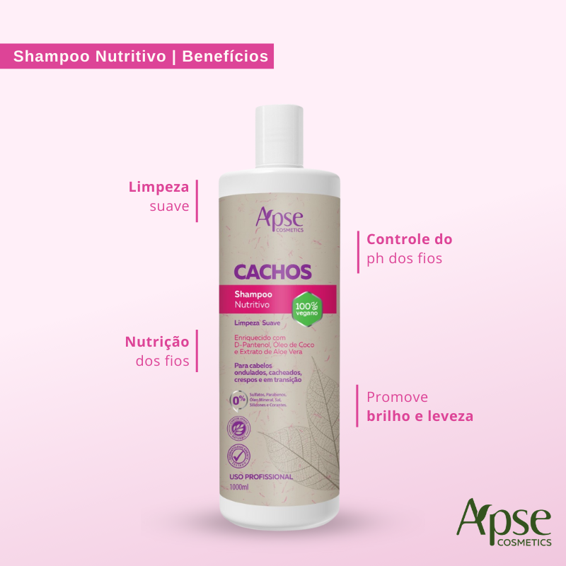 Kitão Cachos - Shampoo, Condicionador, Gelatina, Mascara e Ativador (5 itens)