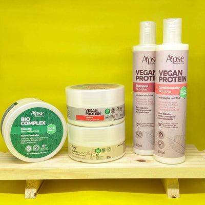 Kit Cronograma Nutritivo (shampoo, condicionador e máscaras)