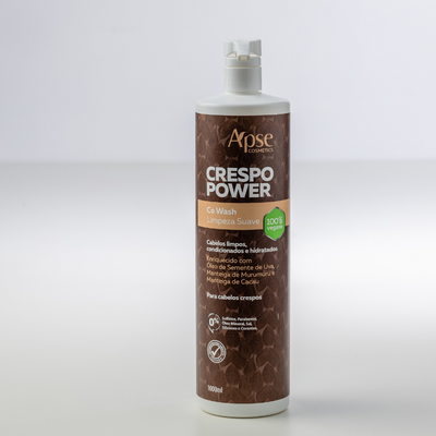 Kitão Crespo Power - Co Wash, Condicionador, Gelatina, Máscara e Creme de Pentear (5 ITENS)