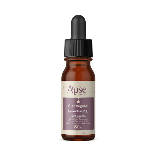 Óleo Vegetal de Semente de Uva 30 ml - Brinde