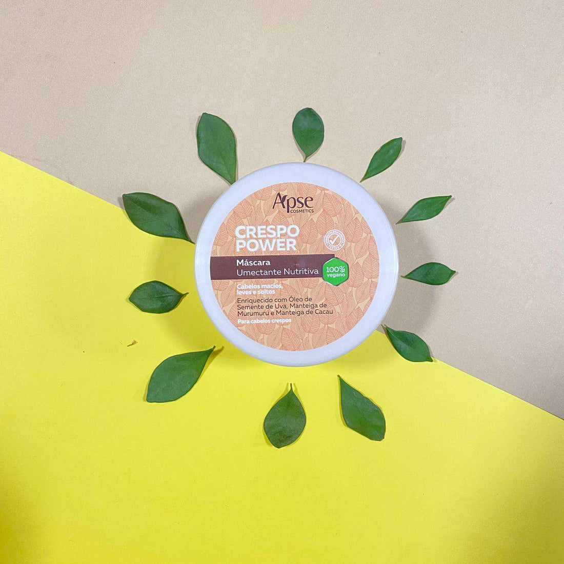 Máscara Crespo Power Umectante Nutritiva 300g - Tratamento Condicionante
